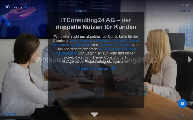 Startseite von itconsulting24.com